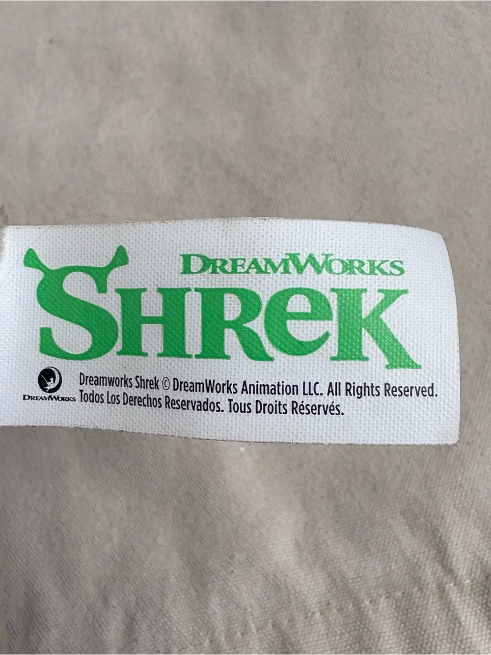 Just Play Shrek Donkey Plush Stuffed Animal Gray/White/Black Polyester
